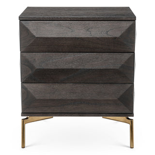 Nightstand Denver mocha oak veneer