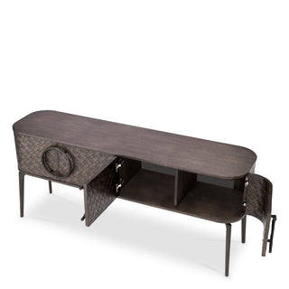 Dresser Nilsson oak veneer bronze finish