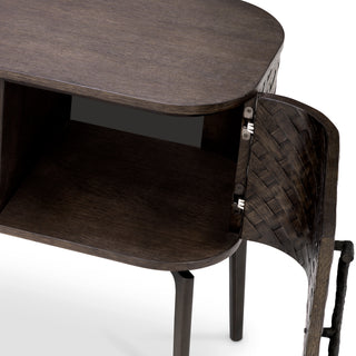 Dresser Nilsson oak veneer bronze finish