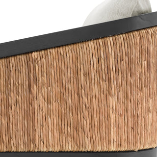 Chair Aruba classic black finish natural sea grass sentier
cream