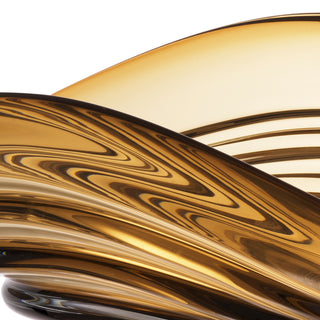 Bowl Pheadra S brown glass