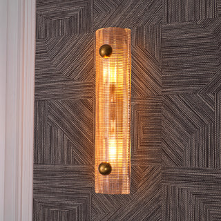 Wall Lamp Dara antique brass finish
