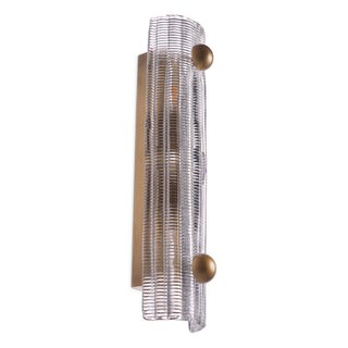 Wall Lamp Dara antique brass finish
