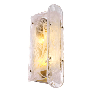 Wall Lamp Ginnis antique brass finish