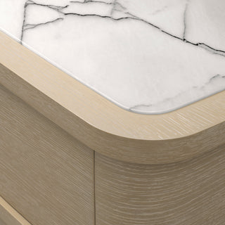 Drawer Dresser Cabana Tall washed oak veneer