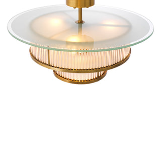 Ceiling Lamp Frederic antique brass finish