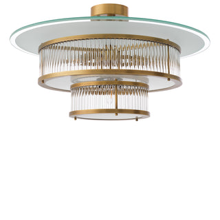 Ceiling Lamp Frederic antique brass finish