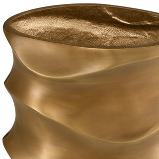Vase Rapho vintage brass finish
