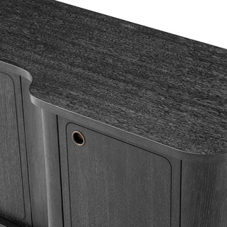 Dresser Caprioli charcoal grey oak veneer