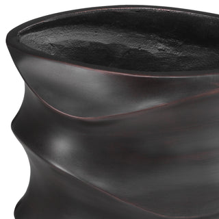 Vase Rapho bronze finish