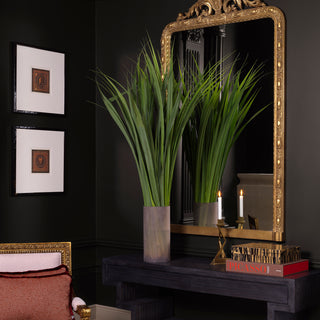 Mirror Ludovico antique gold finish