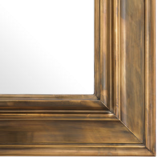 Mirror Sanoma L vintage brass finish