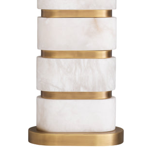 Table Lamp Newall alabaster incl shade