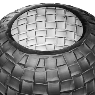 Vase Varese L grey glass