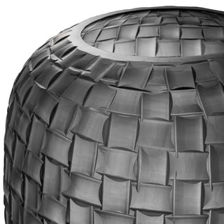 Vase Varese S grey glass