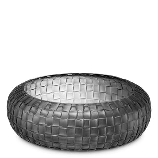 Bowl Varese grey glass