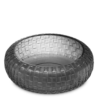 Bowl Varese grey glass