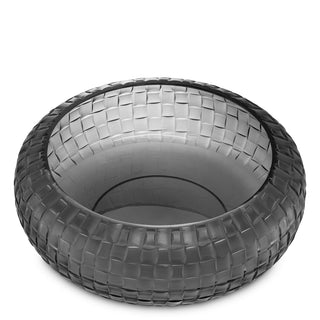 Bowl Varese grey glass
