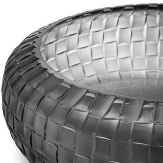 Bowl Varese grey glass