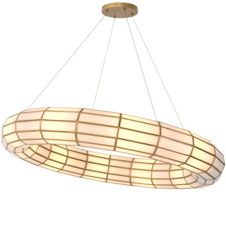 Chandelier Ronco antique brass finish