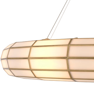 Chandelier Ronco antique brass finish