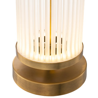 Table Lamp Thibaud antique brass finish incl shade