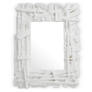Matte White Mirror Masonic