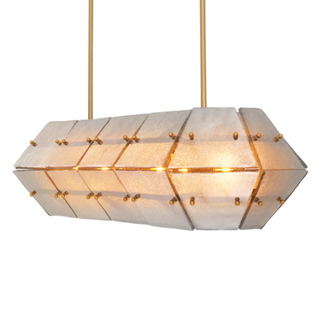 Chandelier Ferrucci antique brass finish