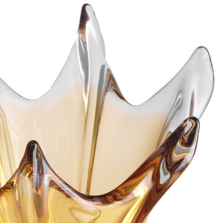 Vase Sutter yellow glass