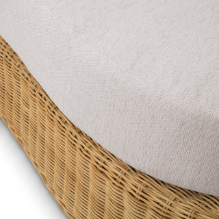 Sofa Rafael natural rattan sentier cream
