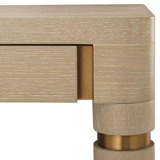 Desk Carmel washed oak veneer