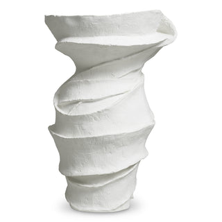 White Fiberglass Planter Horta