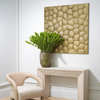 Wall Object Maximus vintage brass finish
