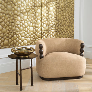 Wall Object Ultimo vintage brass finish