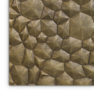 Wall Object Ultimo vintage brass finish