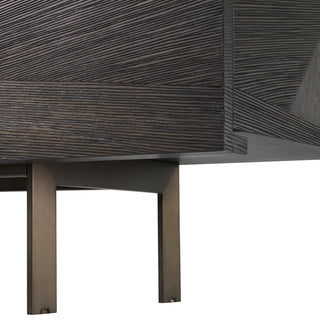TV Cabinet San Martin mocha straight oak veneer
