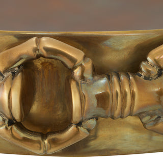 Bowl Clementine vintage brass finish