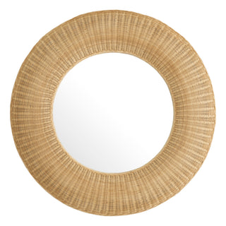 Mirror Idora natural rattan