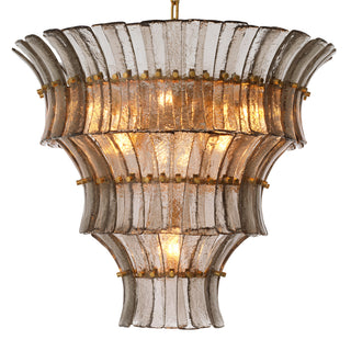 Chandelier Toscano smoke glass