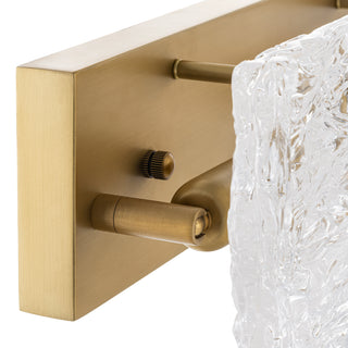 Wall Lamp Almeria antique brass finish
