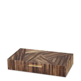 Wheat Straw Decorative Box Harvard