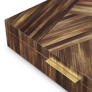 Wheat Straw Decorative Box Harvard