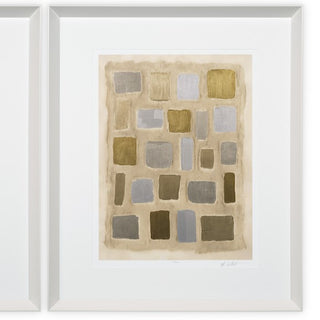 Print Sand Shaped by Michael Willett set of 2
