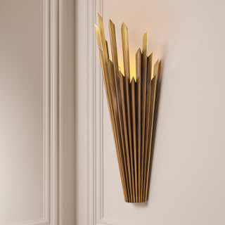 Wall Lamp Celestia vintage brass finish