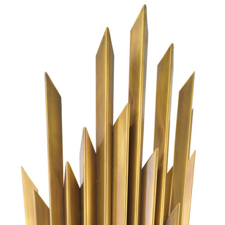Wall Lamp Celestia vintage brass finish
