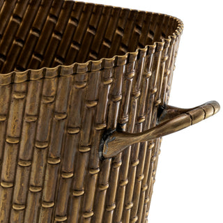Wine Cooler Barletta S vintage brass finish