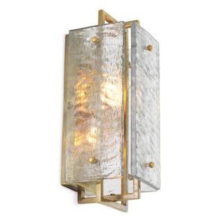 Wall Lamp Solara vintage brass finish