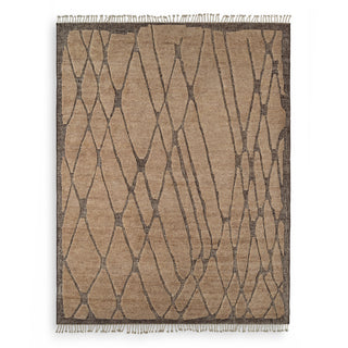 Rug Coralie brown beige 300 x 400 cm
