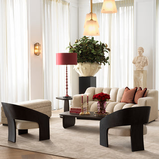 Chair Zephira charcoal grey oak veneer durini natural
