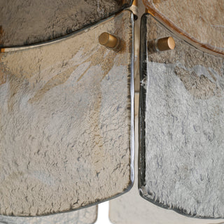 Chandelier Laurent antique brass finish